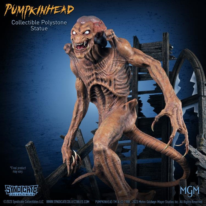 Syndicate Collectibles Pumpkinhead - 1/4 Scale Polystone Statue (Apex Edition) - Sure Thing Toys