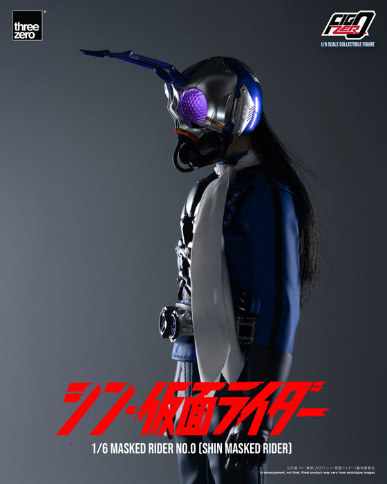ThreeZero Shin Masked Rider - Rider No. 0 (2023 Movie Ver.) 1/6 Scale Action Figure - Sure Thing Toys