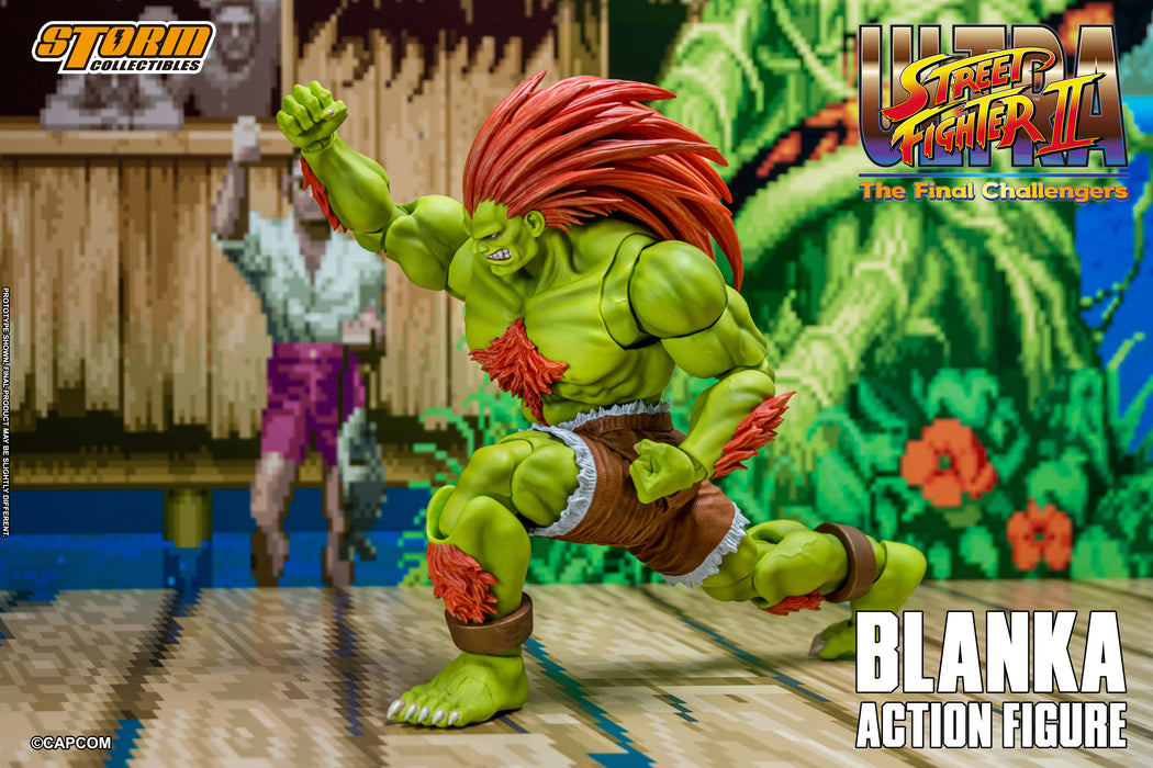 Storm Collectibles Ultra Street Fighter II - Blanka 1/12 Scale Action Figure - Sure Thing Toys