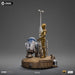 Iron Studios Art Scale Deluxe: Star Wars: A New Hope - C-3PO And R2-D2 1/10 Scale Statue - Sure Thing Toys