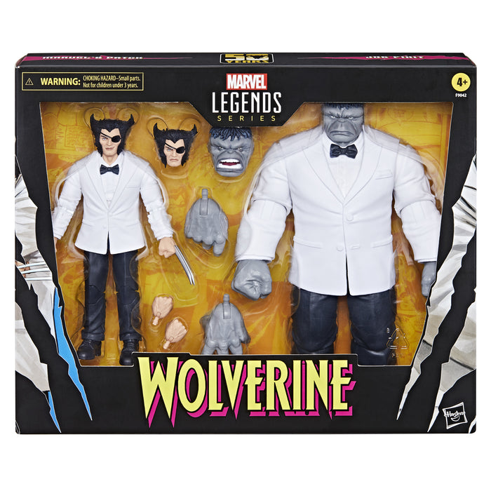 Hasbro Marvel Legends Wolverine - Wolverine & Joe FixIt 50th Anniversary Set - Sure Thing Toys