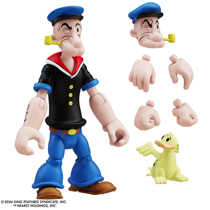 Boss Fight Studios Popeye Wave 3 - Popeye (1st Appearance Black Shirt Ver.) 1/12 Scale Action Figure - Sure Thing Toys