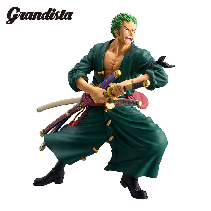 Banpresto One Piece - Grandista Roronoa Zoro Figure - Sure Thing Toys