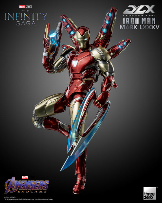 ThreeZero Marvel: Infinity Saga - Iron Man Mark 85 DLX 1/12 Scale Action Figure - Sure Thing Toys