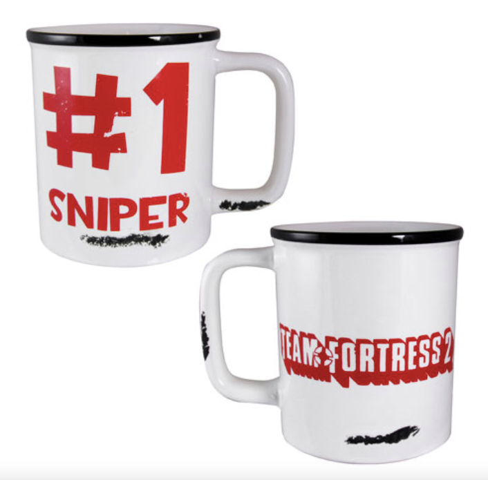 Team Fortress 2 #1 Sniper 16 oz. Ceramic Mug - Sure Thing Toys