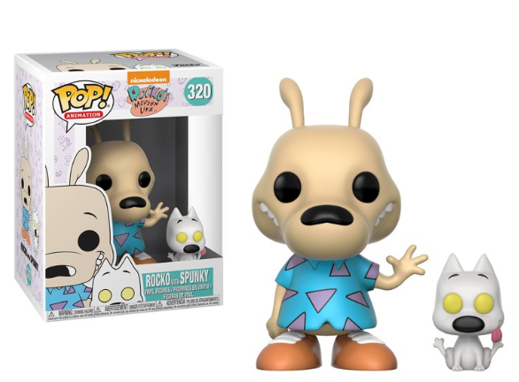 Funko Pop! Animation: Rocko's Modern Life - Rocko with Spunky - Sure Thing Toys
