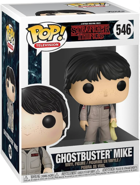 Funko Pop! Television: Stranger Things - Ghostbusters Mike - Sure Thing Toys
