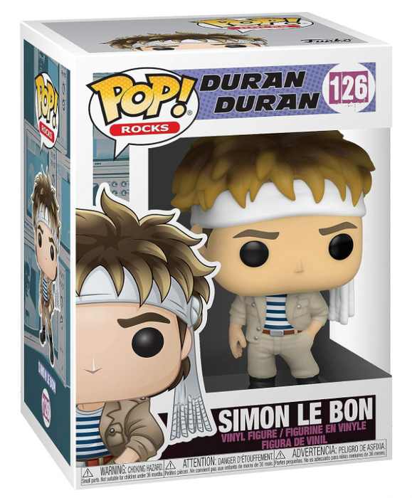 Funko Pop! Rocks: Duran Duran - Simon Le Bon - Sure Thing Toys