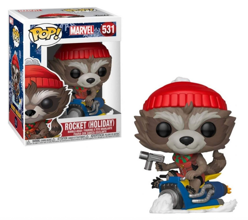 Funko Pop! Marvel: Holiday Rocket Racoon - Sure Thing Toys