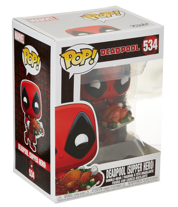 Funko Pop! Marvel: Holiday Deadpool (Supper Hero) - Sure Thing Toys