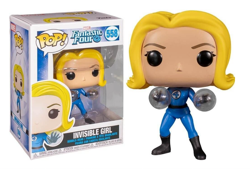 Funko Pop! Marvel: Fantastic Four - Invisible Girl - Sure Thing Toys