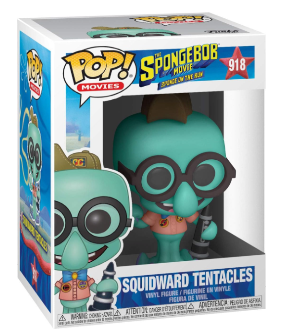 Funko Pop! Movies: SpongeBob SquarePants Movie - Squidward Tentacles - Sure Thing Toys