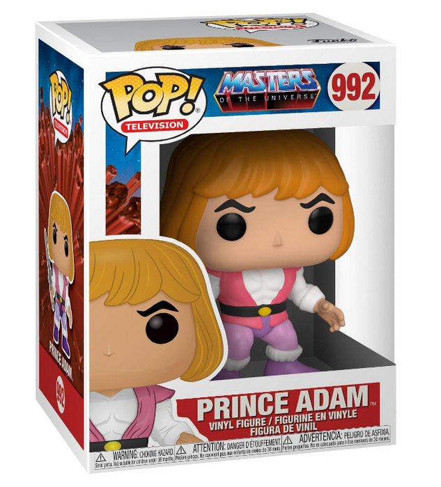 Funko Pop! Animation: Masters of the Universe - Prince Adam - Sure Thing Toys