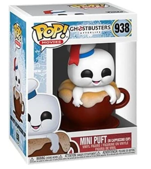 Funko Pop! Movies: Ghostbusters Afterlife - Mini Puft In Cappuccino - Sure Thing Toys