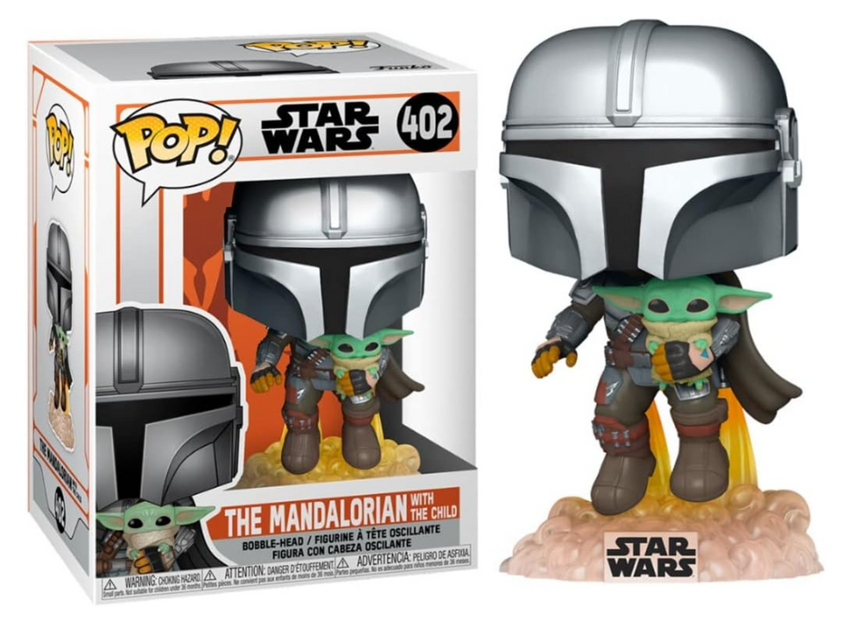 Funko Pop! Star Wars: The Mandalorian - The Mandalorian (with The Child) - Sure Thing Toys