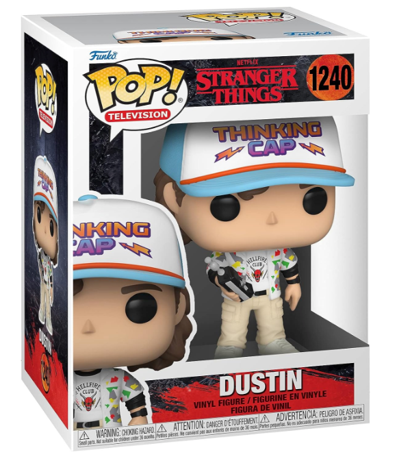 Funko Pop! Television: Stranger Things (Season 4) - Dustin Henderson - Sure Thing Toys