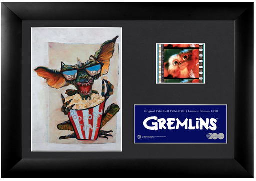 FilmCells Warner Bros. 100th Anniversary Gremlins Minicell Framed Art (2023 SDCC Exclusive) - Sure Thing Toys