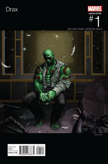 Marvel Comics Drax #1 (Kid Cudi - Man on the Moon II: The Legend of Mr. Rager Hip-Hop Variant 2016) - Sure Thing Toys