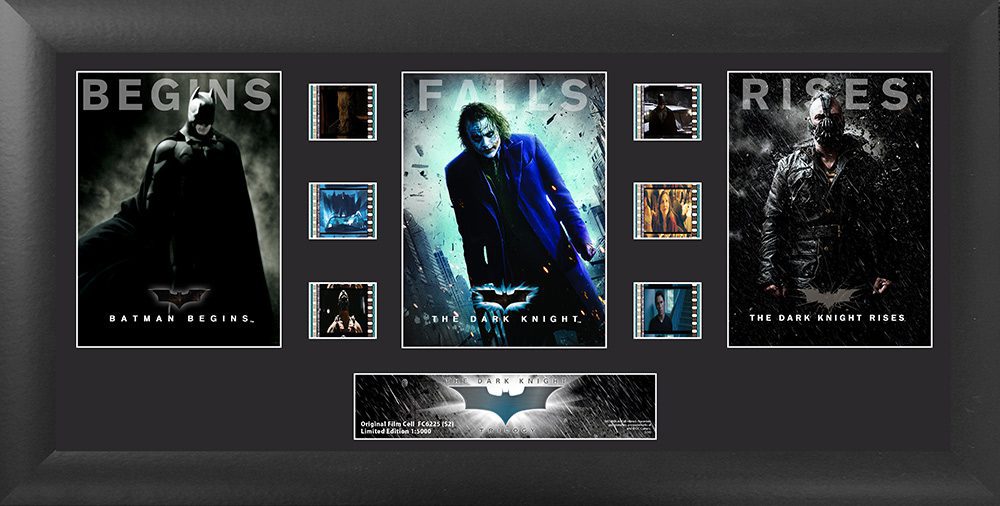 Filmcells Batman The Dark Knight Trilogy Framed Art S2 - Sure Thing Toys
