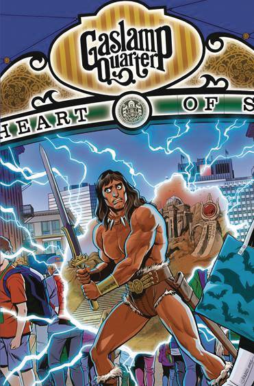 Titan Comics Conan the Barbarian #1 Gaslamp Variant (2023 SDCC Exclusive) - Sure Thing Toys