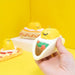 Sanrio Gudetama: The Lazy Egg Squishy Diner Keychain - Taco Gudetama - Sure Thing Toys