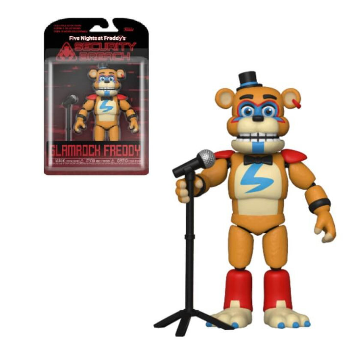 Funko Five Nights at Freddys Security Breach Articulated Action Figure - Glamrock Freddy - Sure Thing Toys