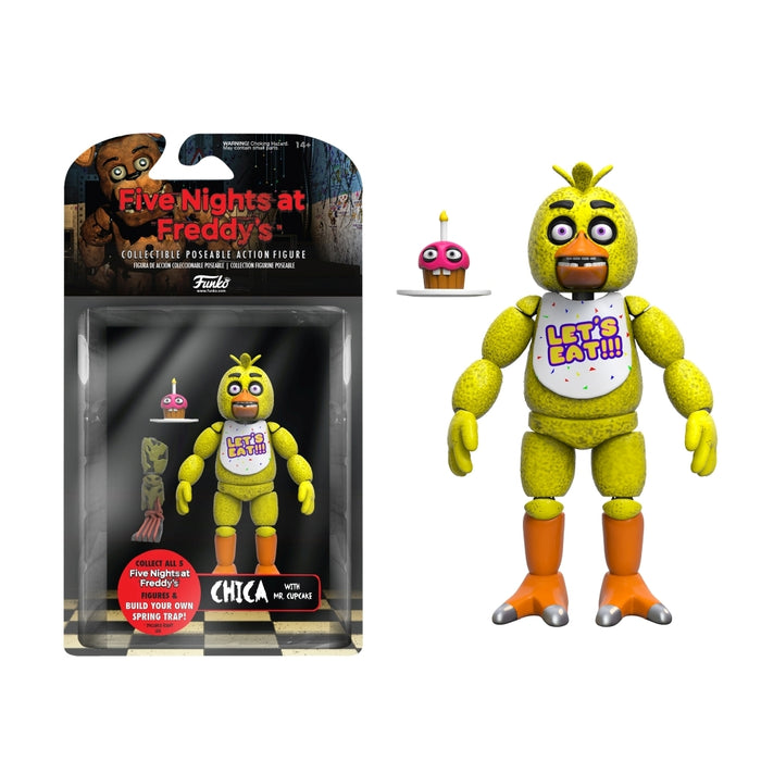 Funko Five Nights at Freddy's 5-inch Series 1 Articulated Action Figure - Chica - Sure Thing Toys