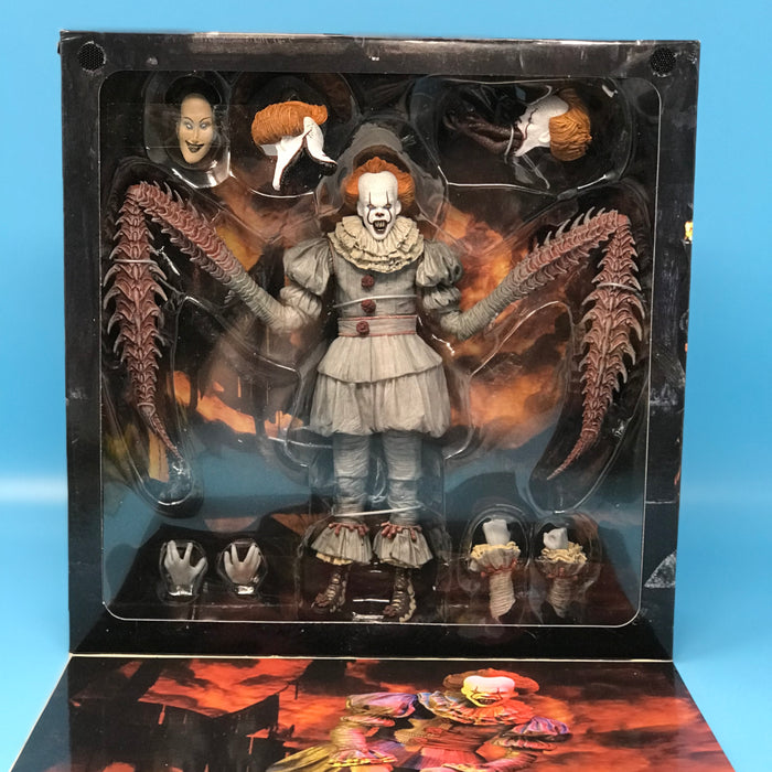 GARAGE SALE - NECA IT (2017) - Ultimate Dancing Clown Pennywise 7” Action Figure - Sure Thing Toys