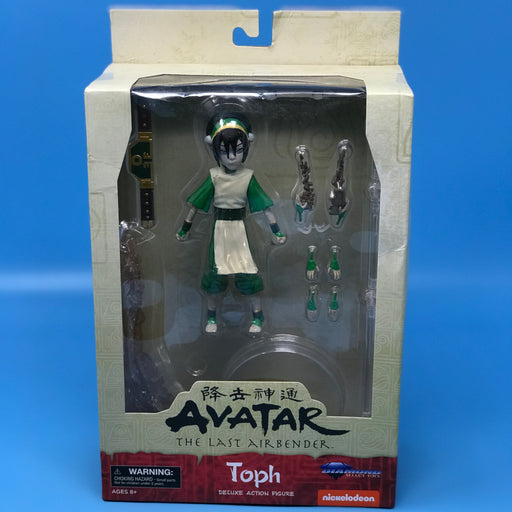 GARAGE SALE - Diamond Select Toys Avatar: The Last Airbender 7-inch Action Figure - Toph - Sure Thing Toys