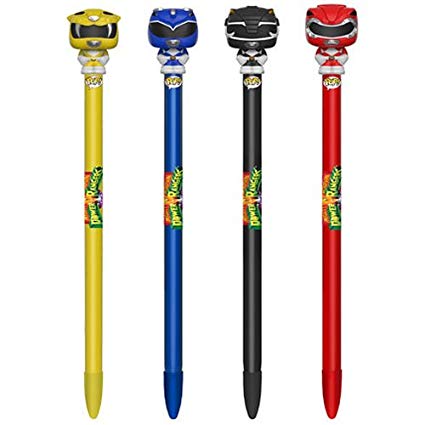 Funko Pen Toppers: Power Rangers Collection (Set of 4) - Sure Thing Toys