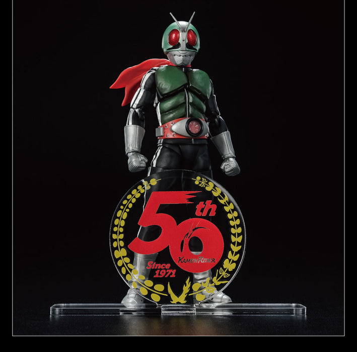 Bandai Logo Display Stand - Kamen Rider 50th Anniversary Clear - Sure Thing Toys