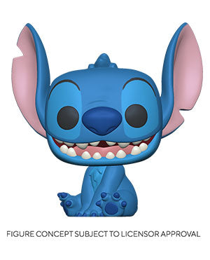 Funko Pop! Disney: Lilo & Stitch - Smiling Seated Stitch - Sure Thing Toys