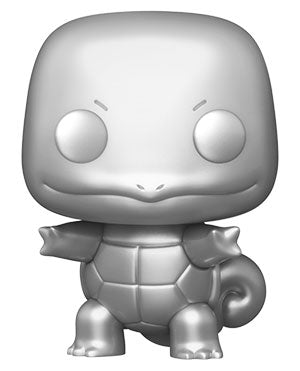 Funko Pop! Games: Pokemon - Squirtle (Silver) - Sure Thing Toys