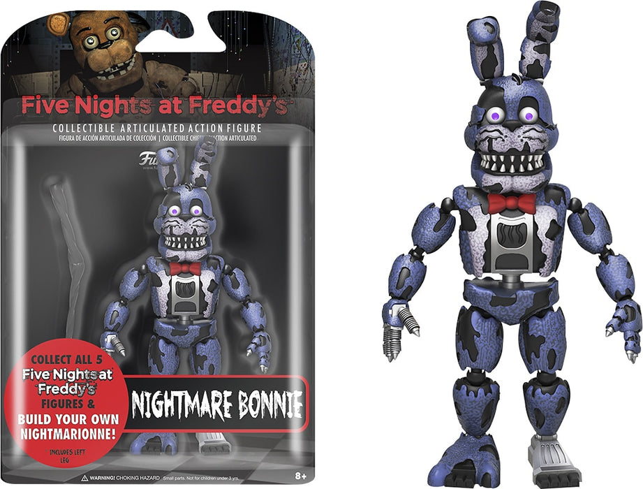 Five Nights at Freddy's 5" Articulated Nightmare Bonnie Action Figure - Sure Thing Toys