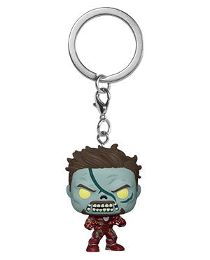 Funko Pop! Keychains: What If - Zombie Iron Man - Sure Thing Toys
