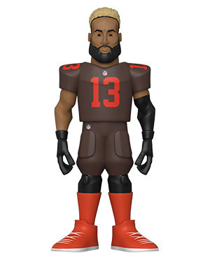 Funko Gold: NFL - Browns - Odell Beckham Jr (Chase Variant) - Sure Thing Toys