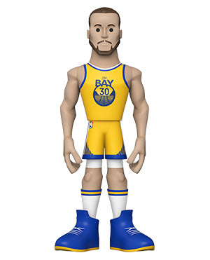 Funko Gold: NBA Golden State Warriors - Stephen Curry (City Edition) Vinyl (Chase Variant) - Sure Thing Toys
