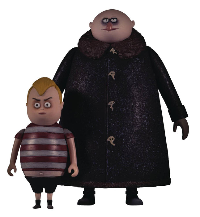 Mezco 5 Points: The Addams Family - Fester & Pugsley 2-Pack - Sure Thing Toys