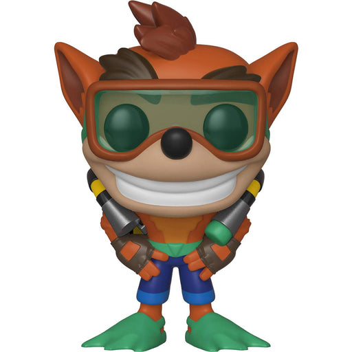 Funko Pop! Games: Crash Bandicoot Series 2 - Crash Bandicoot with Scuba Gear - Sure Thing Toys
