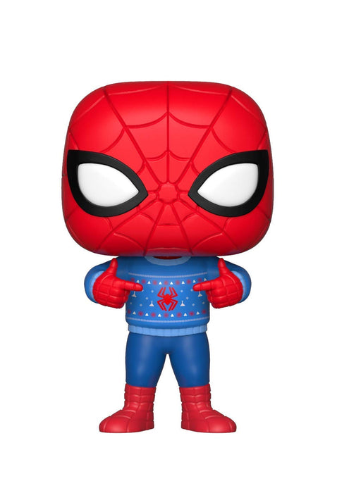 Funko Pop! Marvel Holidays - Spider-Man with Sweater - Sure Thing Toys
