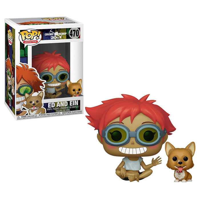 Funko Pop! Animation: Cowboy Bebop Series 2 - Ed and Ein - Sure Thing Toys