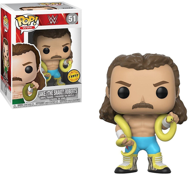 Funko Pop! WWE - Jake 'The Snake' Roberts (Chase Variant) - Sure Thing Toys