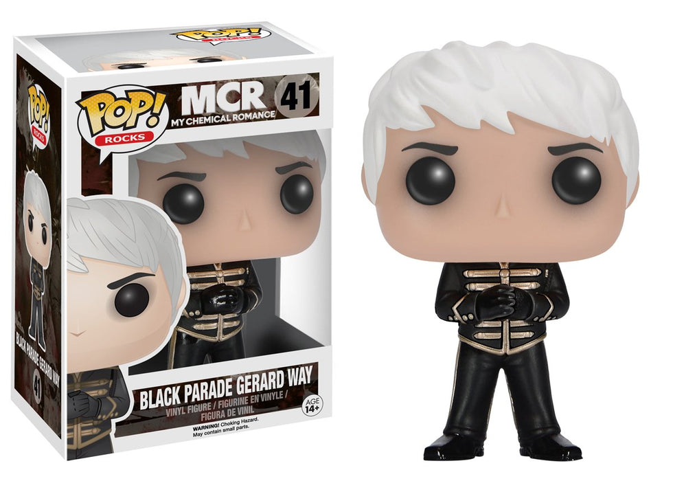 Funko Pop! Rocks: My Chemical Romance - Black Parade Gerard Way - Sure Thing Toys