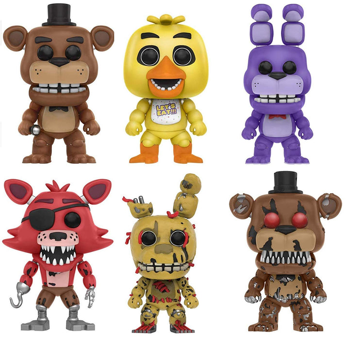 Funko Pop! Games: Five Nights at Freddy's Series 1 (Set of 6) - Sure Thing Toys