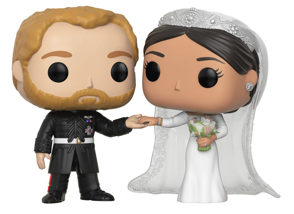 Funko Pop! Royals: Prince Harry And Meghan Markle (2-Pack) - Sure Thing Toys