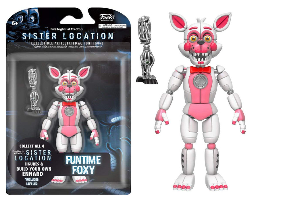 Funko : Five Nights at Freddy's Sister Location - Funtime Foxy 5" Articulated Figure - Sure Thing Toys