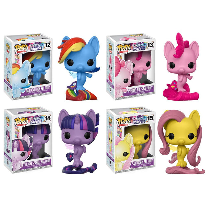 Funko Pop! Movies: My Little Pony The Movie (Set of 4) - Sure Thing Toys
