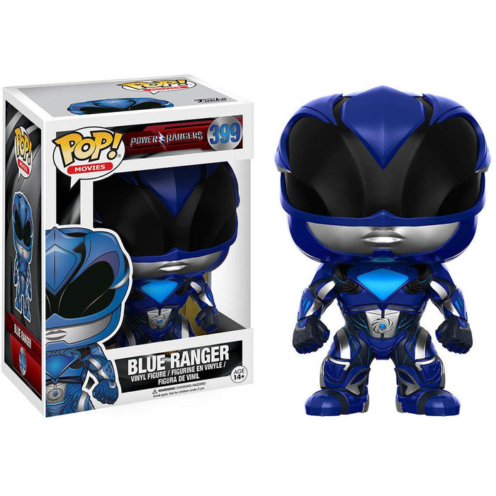 Funko Pop! Movies: Power Rangers - Blue Ranger - Sure Thing Toys