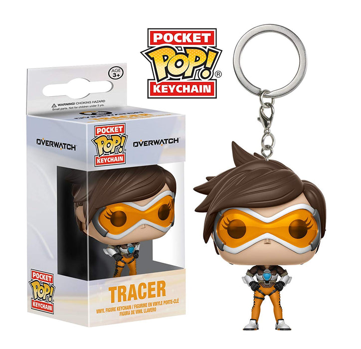 Funko Pop! Keychain: Overwatch - Tracer - Sure Thing Toys
