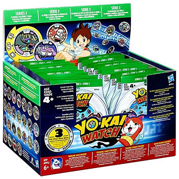 Yo-Kai Watch (Series 3) Medals Blind Bags (Case of 24) - Sure Thing Toys